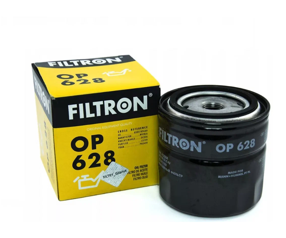 Масляный фильтр FILTRON OP628